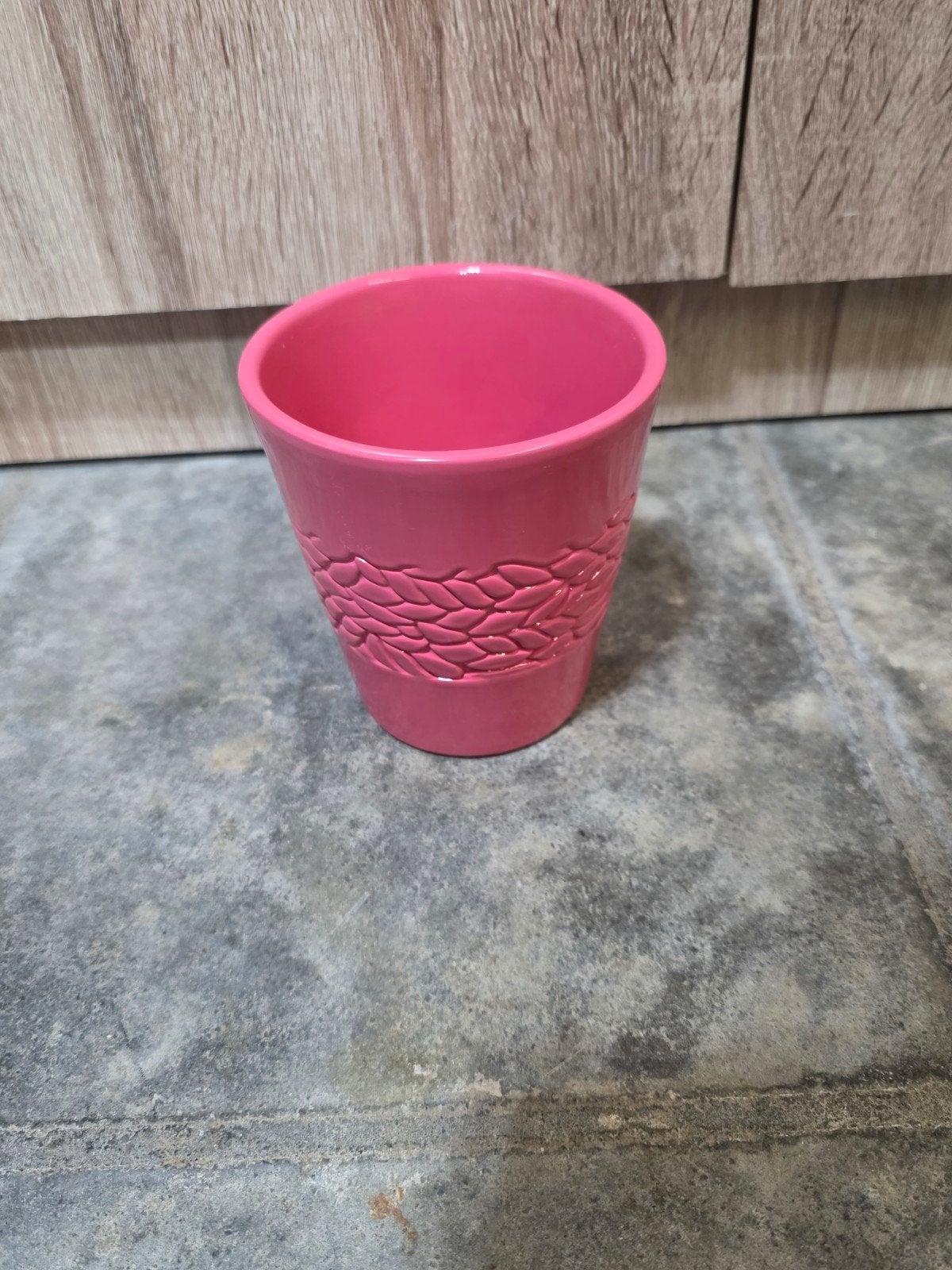 roze bloempot te koop, Enlèvement