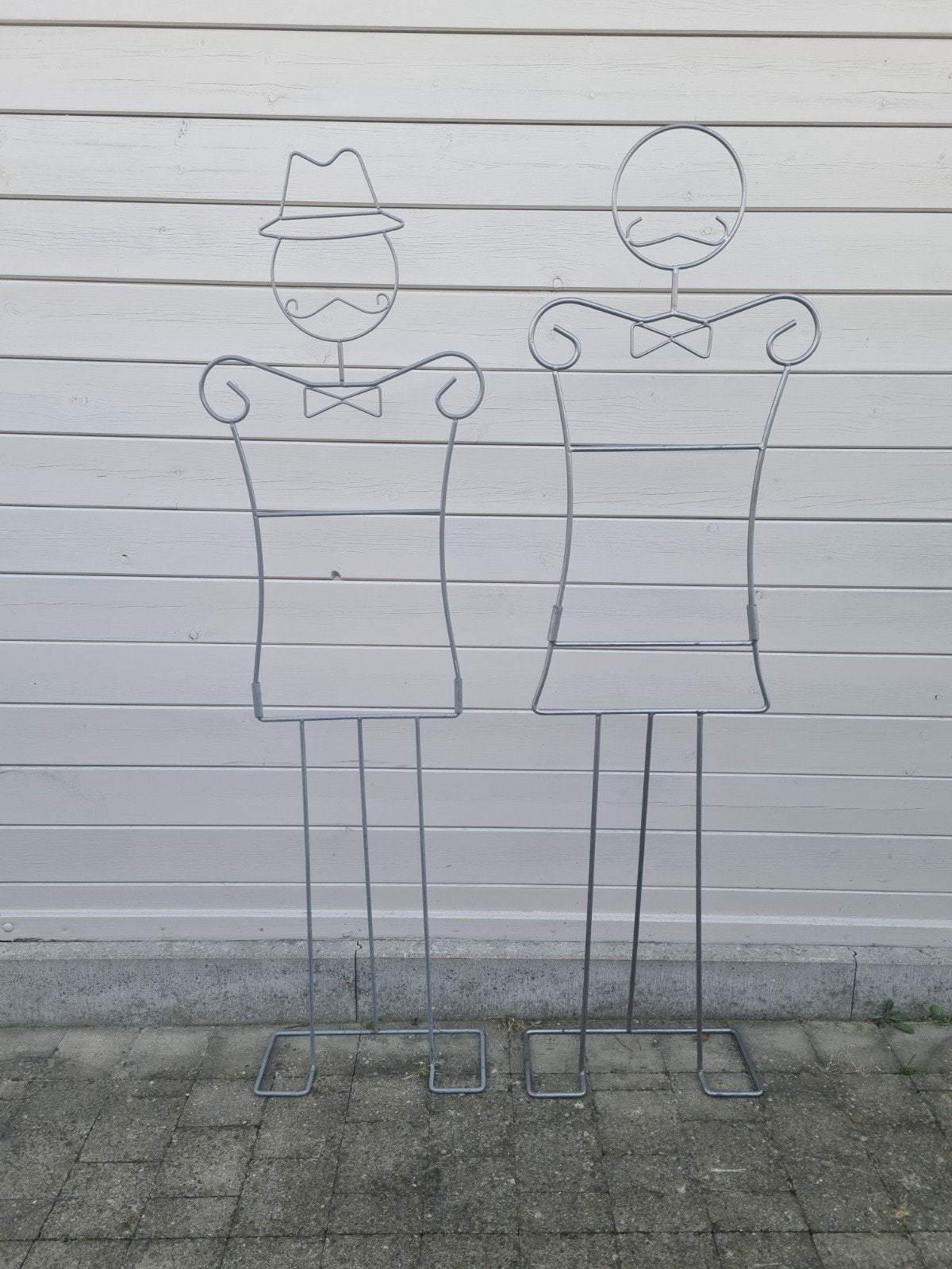 vintage etalagepoppen paspoppen, Antiek en Kunst, Ophalen