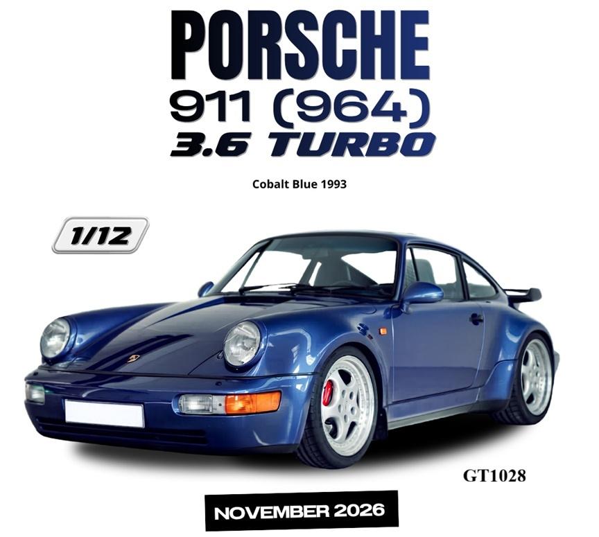 Porsche 964 3.6 Turbo 1/12 GT Spirit nieuw, Hobby en Vrije tijd, Modelauto's | 1:5 tot 1:12, Nieuw, Auto, 1:9 t/m 1:12, Ophalen of Verzenden
