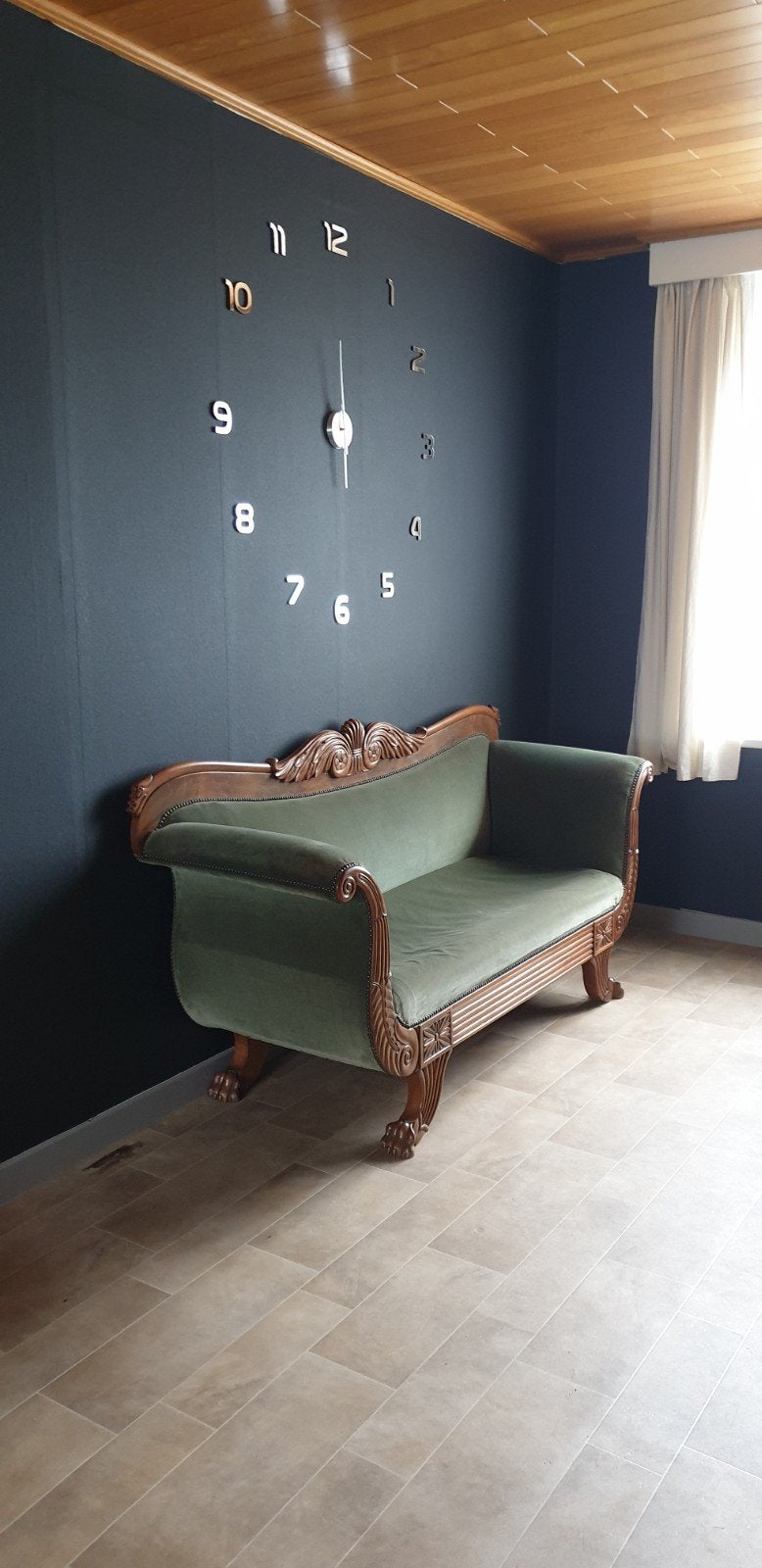 originele biedermeier sofa, Ophalen