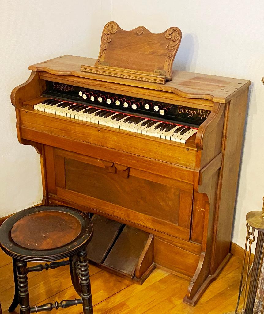 Hamonium Dammond's 1887 USA, Ophalen, Gebruikt