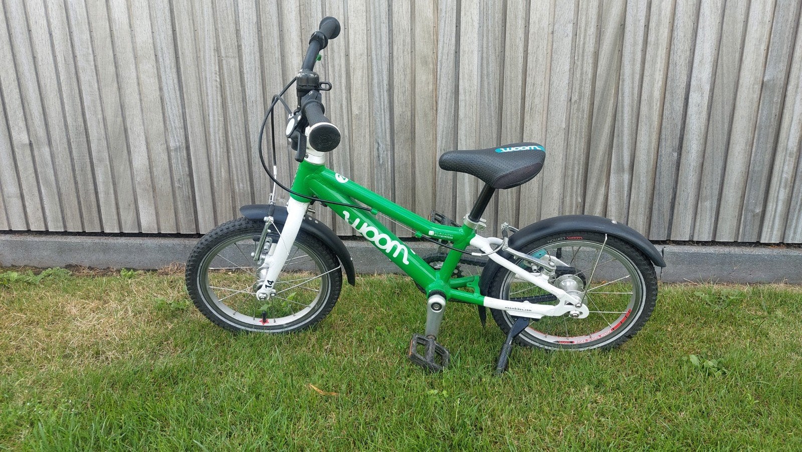 woom 2 fiets, Ophalen