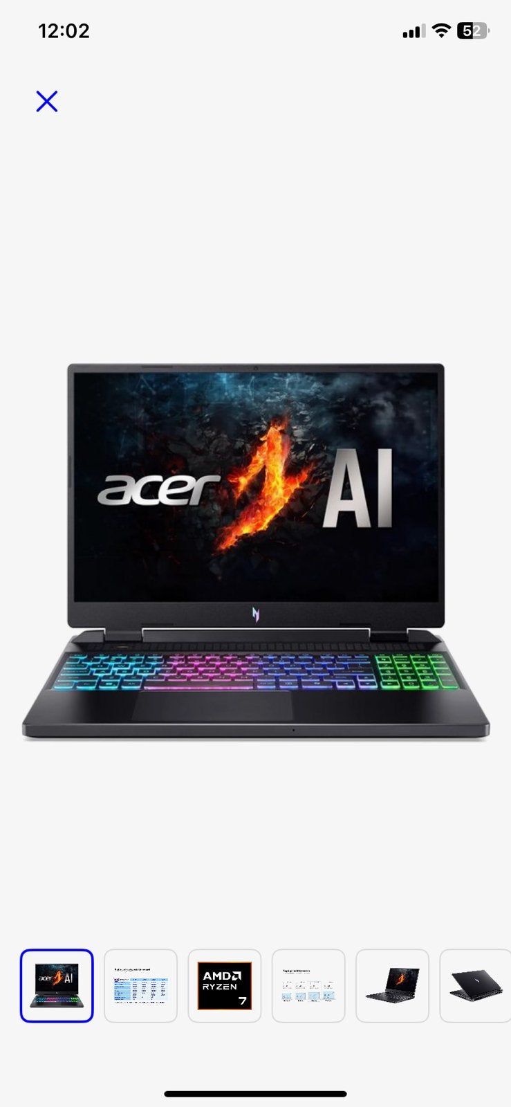 Game laptop, Enlèvement, Comme neuf, SSD