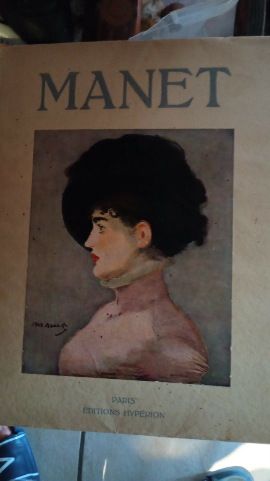 Verschillende kunstboeken in het Frans, Ophalen