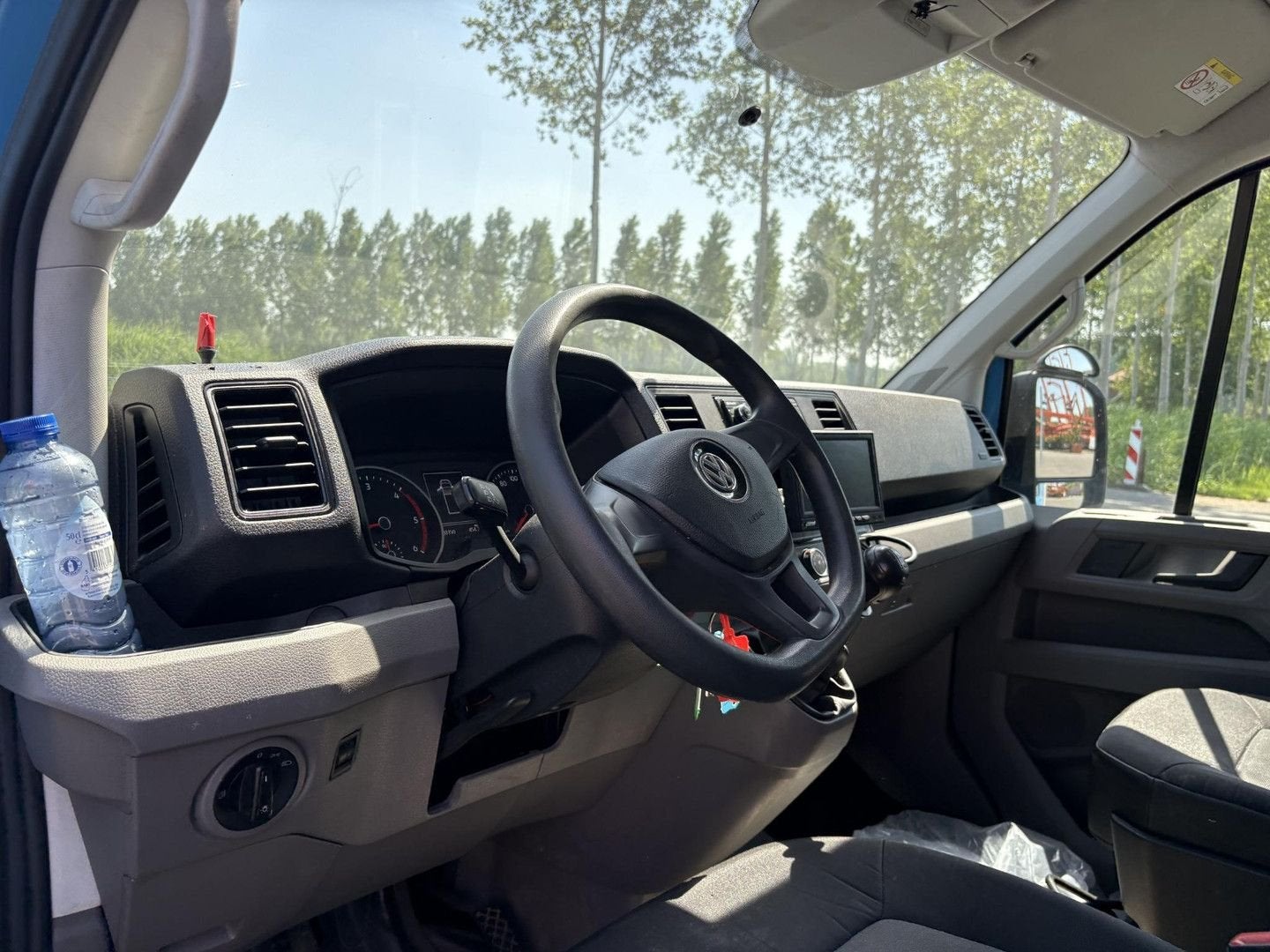 Volkswagen Crafter 35 2.0 TDI L4H3 | € 7.200,- NETTO! | Bakw, Auto's, Blauw, Bedrijf, 277 g/km, ABS