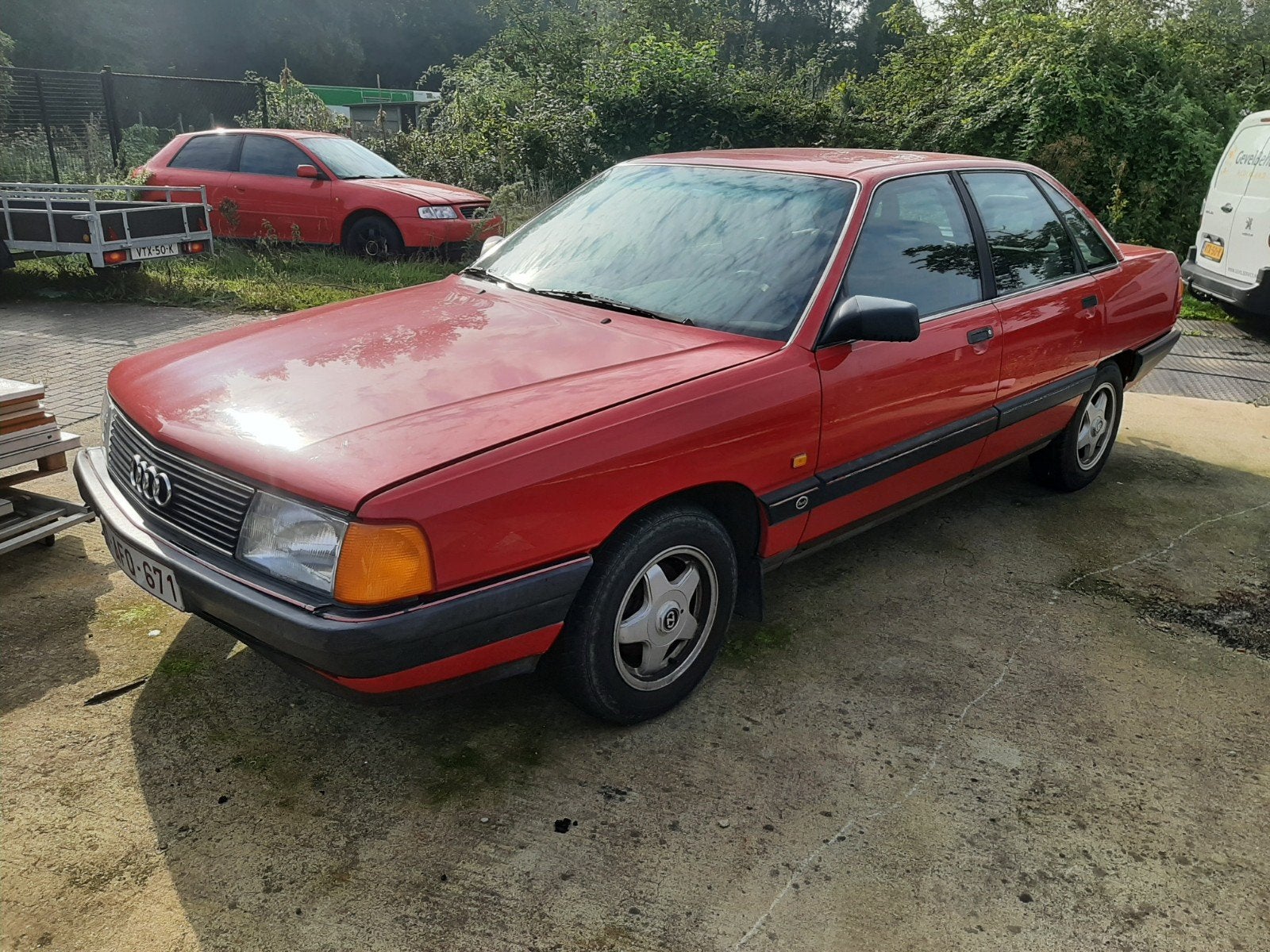 Audi 100 C3 2.0E, Auto's, Voorwielaandrijving, Elektrische ramen, Handgeschakeld, Particulier