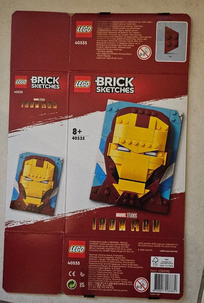 Lego 40535 Iron Man, Enlèvement ou Envoi, Marvel, Lego, Ensemble complet