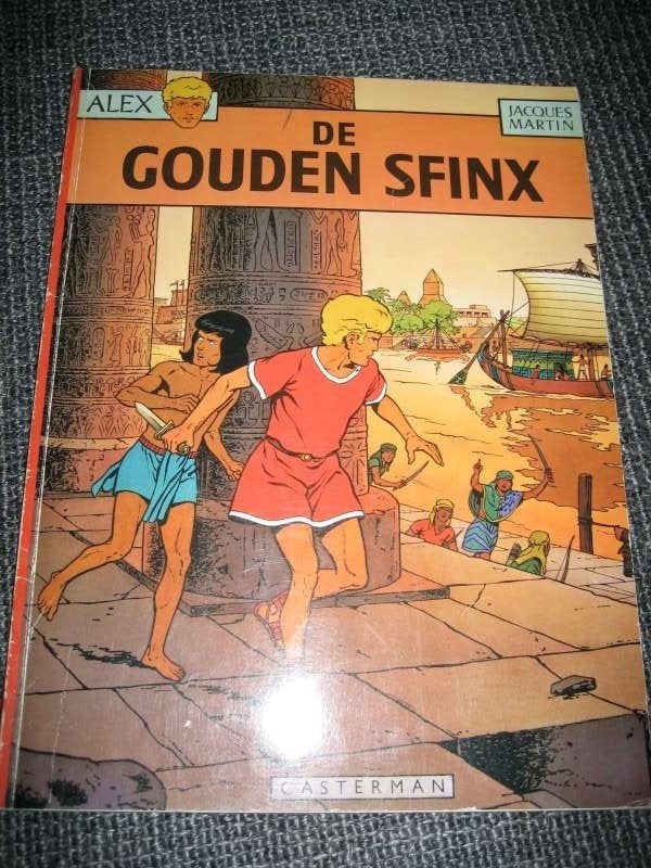 Strip Alex - de gouden sfinx, Boeken, Stripverhalen, Ophalen of Verzenden