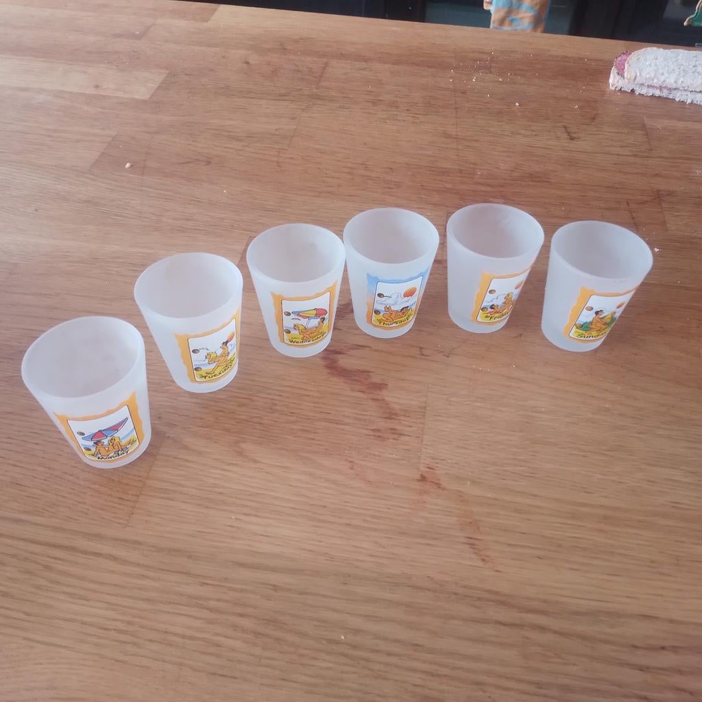 6 sex glazen jenever maat, Verzamelen, Ophalen