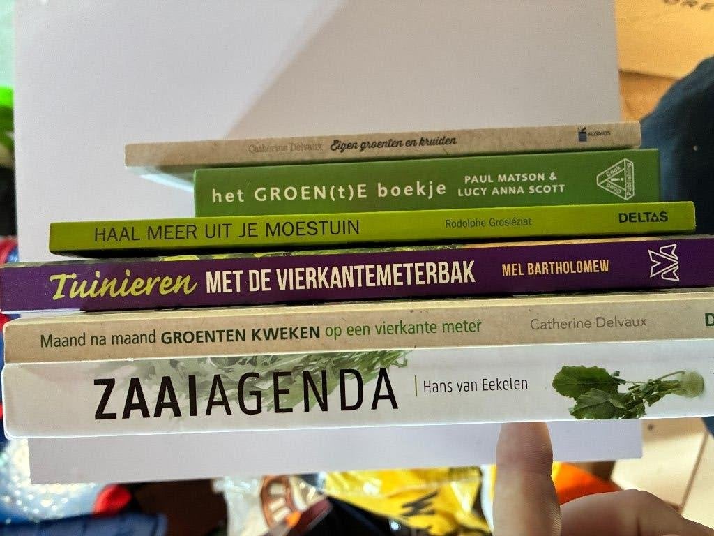 Moestuin boeken set 11st, Enlèvement ou Envoi, Potager