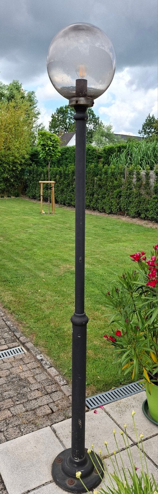 Tuin lantaarn, Tuin en Terras, Buitenverlichting, Ophalen, Gebruikt, Overige typen, Aluminium