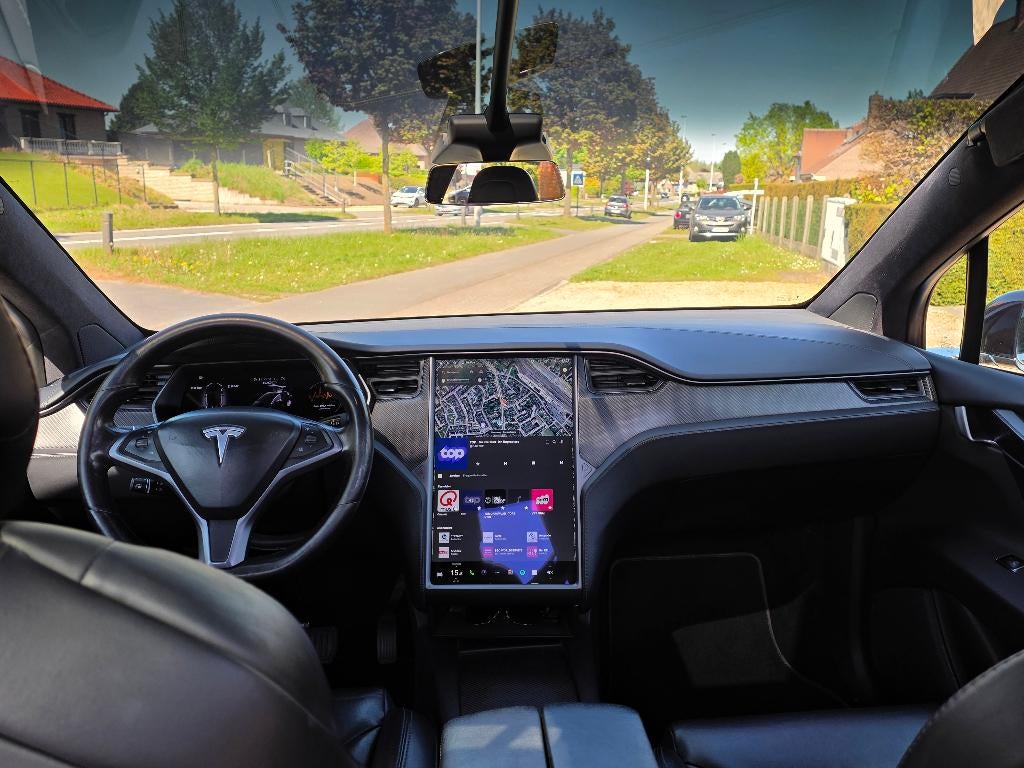 Tesla 100d long range 7zit carbon edition. Btw incl, Auto's, Tesla, Automaat, Model X, Leder, SUV of Terreinwagen