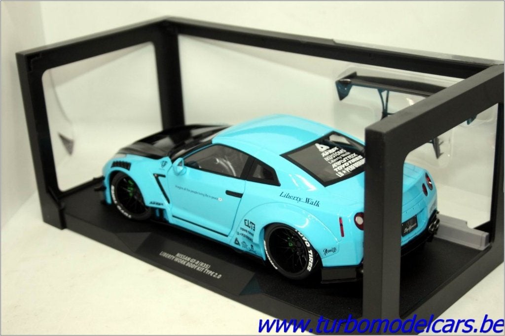Nissan GT-R (R35) body kit 1/18 Solido, Enlèvement ou Envoi, Neuf, Voiture, Solido