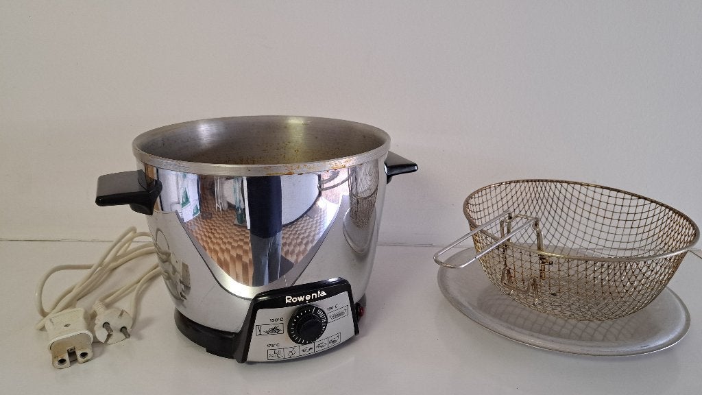 Friteuse vintage Rowenta Typ KG-02 (1600W - 2 Litres), 1 à 2 litres, Enlèvement, Utilisé