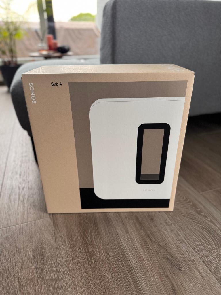 Sonos Sub 4, TV, Hi-fi & Vidéo, Enlèvement ou Envoi, Neuf, Subwoofer, Sorento