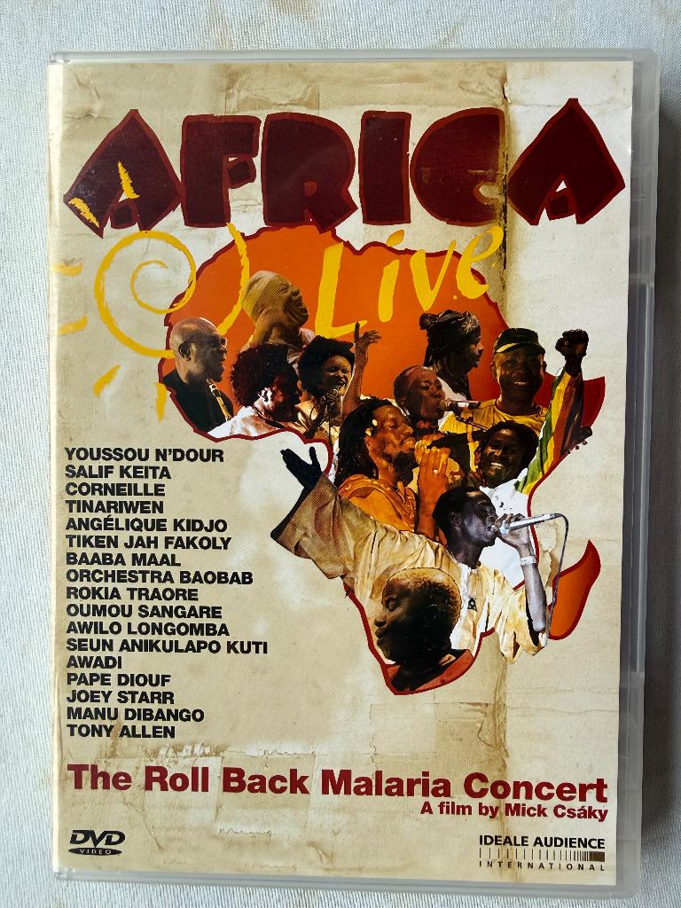 Africa Live/ The Roll Back Malaria Concert, Alle leeftijden, Ophalen of Verzenden, Zo goed als nieuw
