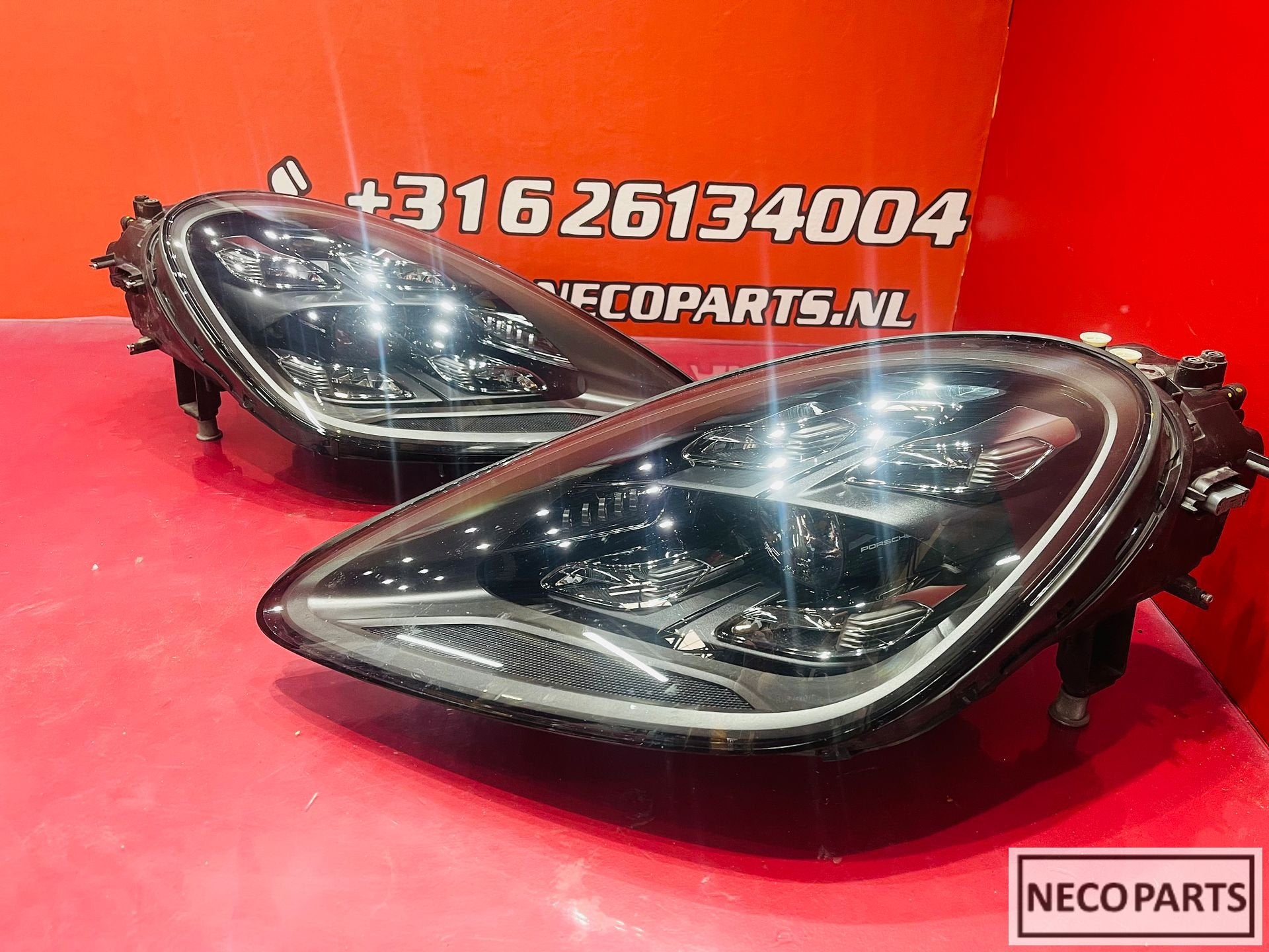 PORSCHE CAYENNE 9Y MATRIX LED KOPLAMP 9Y0941035F, Gebruikt, -, -, Porsche