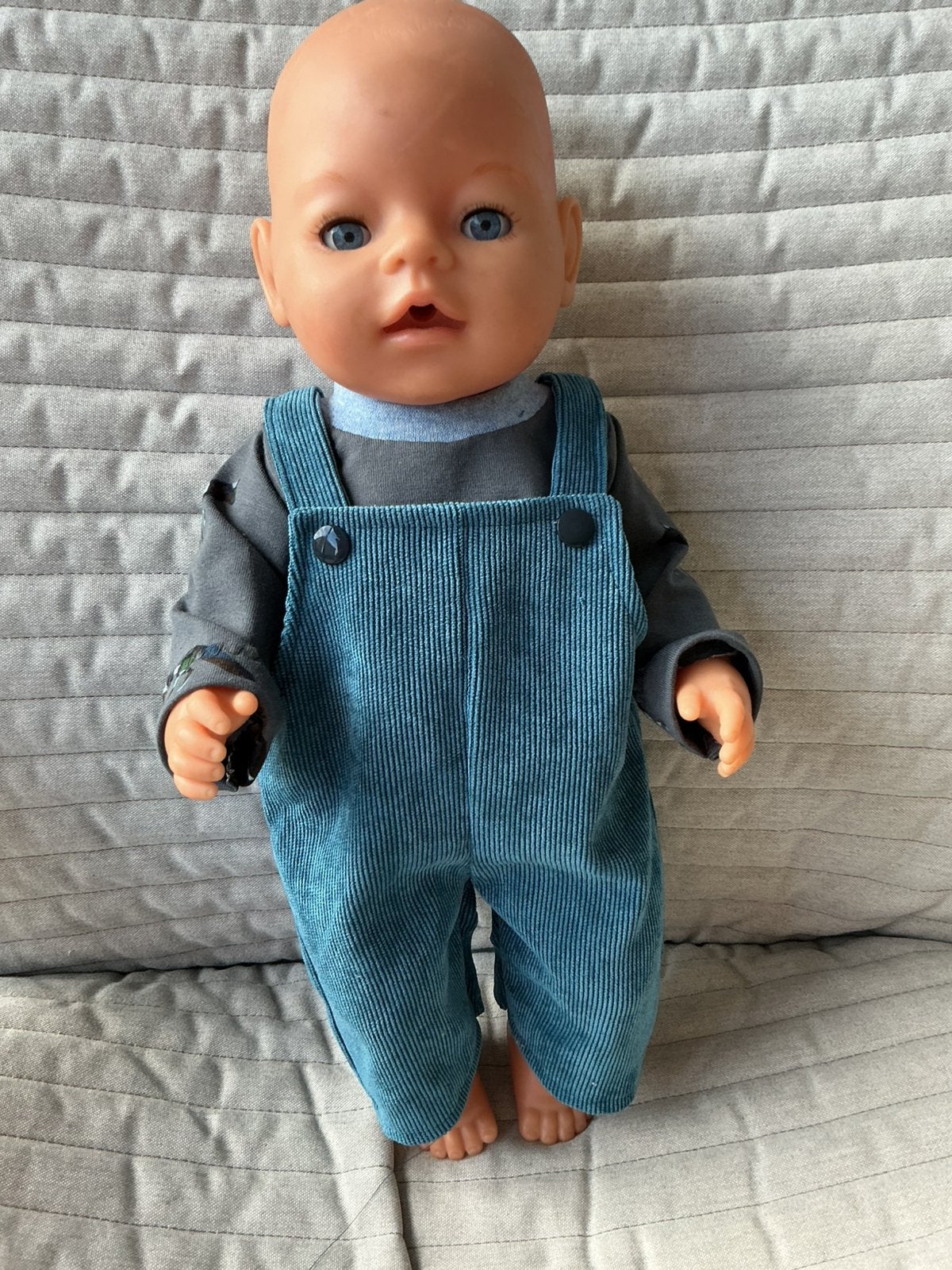 185. Babyborn: Nieuwe salopette met T -shirt, Ophalen of Verzenden, Nieuw, Babypop