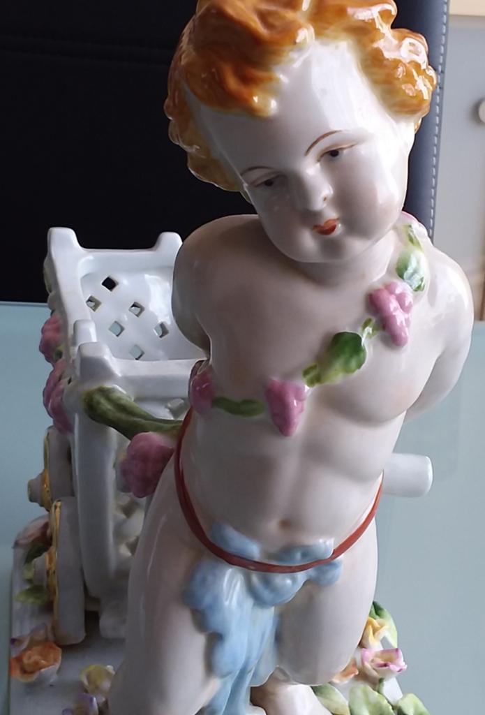Geërfd. Antieke bonbon schaal., Verzenden