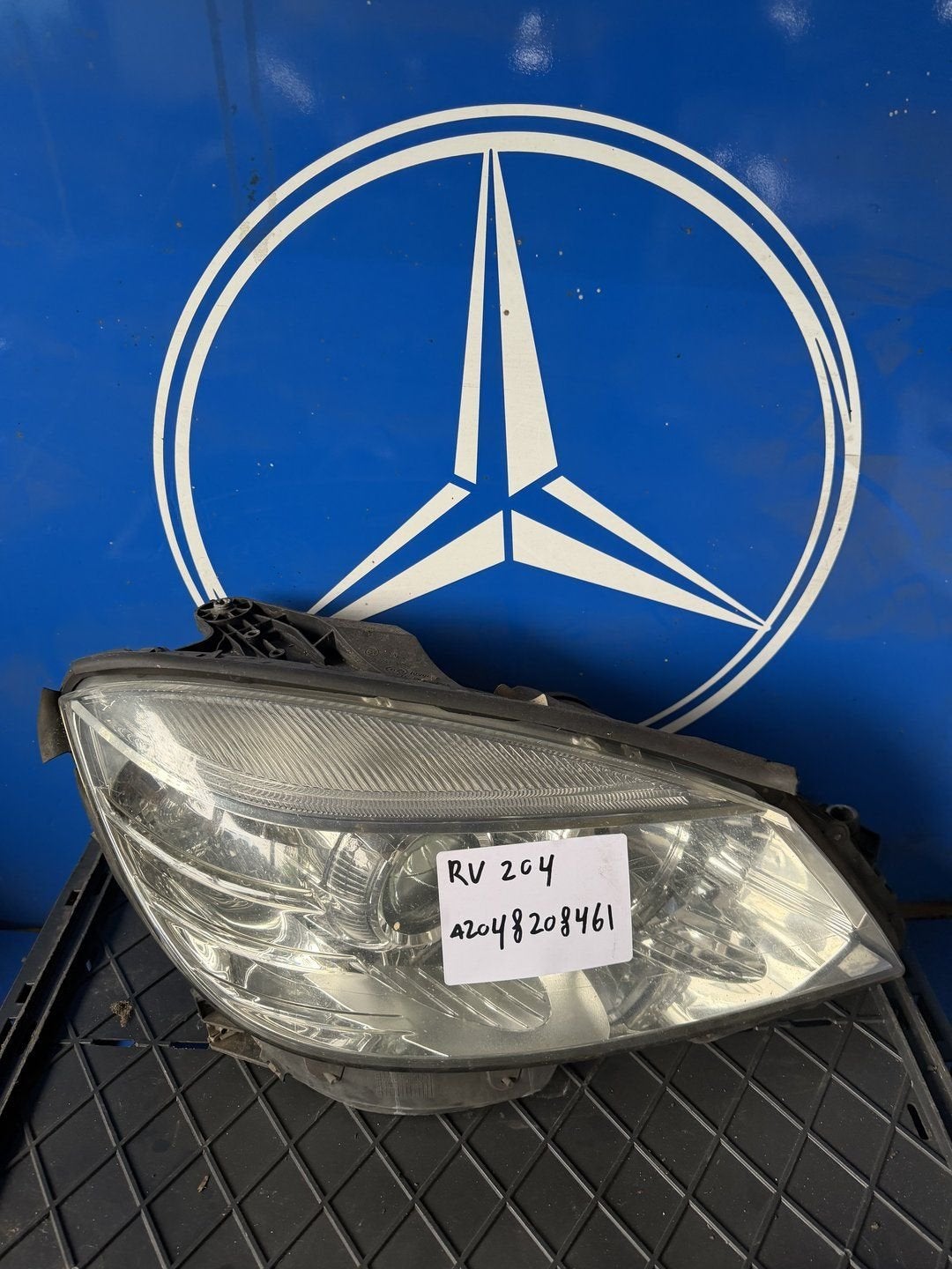 Koplamp R Mercedes C klasse w204 pre facelift, Gebruikt, -, Ophalen of Verzenden, -