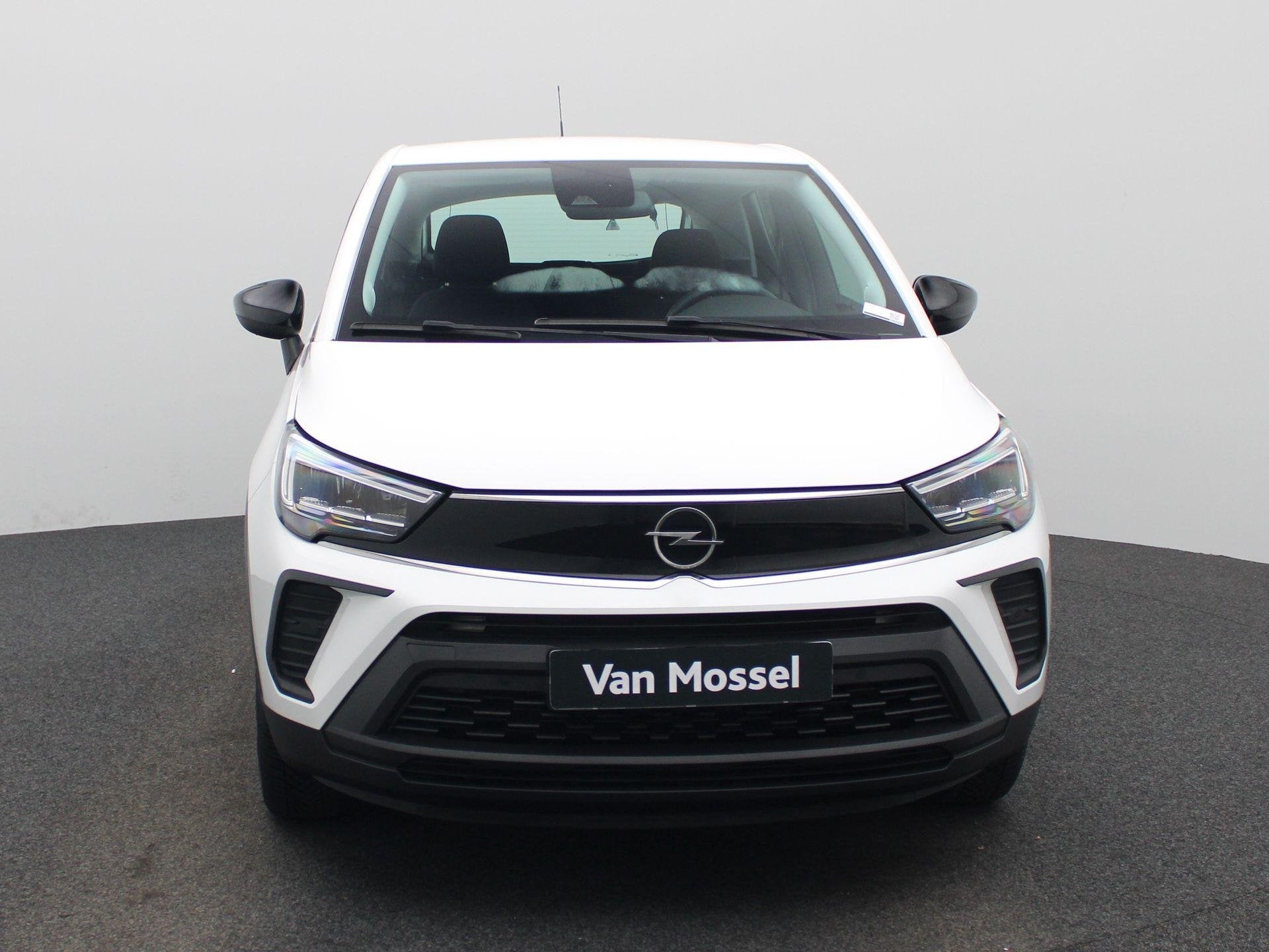 Opel Crossland 1.2 81kW Turbo S/S Edition, Auto's, 1254 kg, Gebruikt, Zwart, Wit