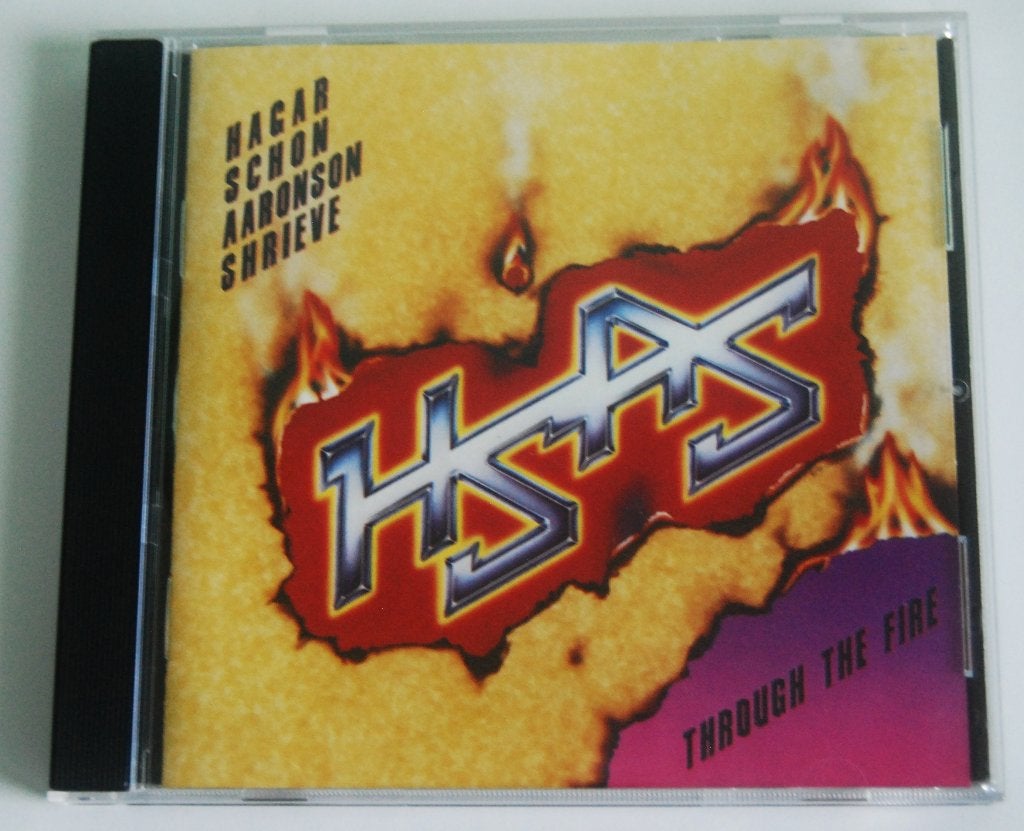 H.S.A.S.- TROUGH THE FIRE, Ophalen of Verzenden, Gebruikt, Hardrock, Album