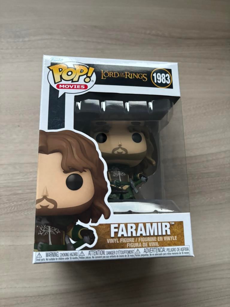 Funko Pop! Faramir #1983 – The Lord of the Rings Vinyl, Enlèvement ou Envoi