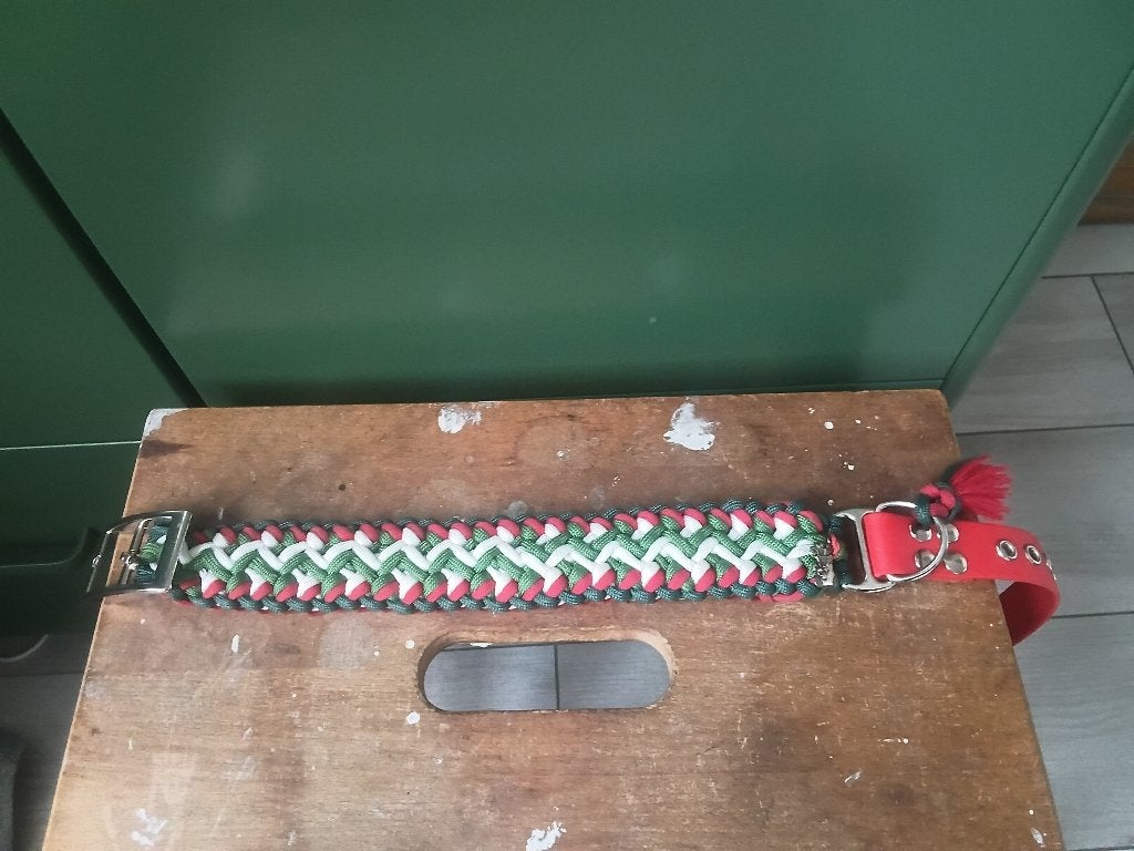 Halsband hond, Dieren en Toebehoren, Ophalen, Handgemaakt, Nieuw