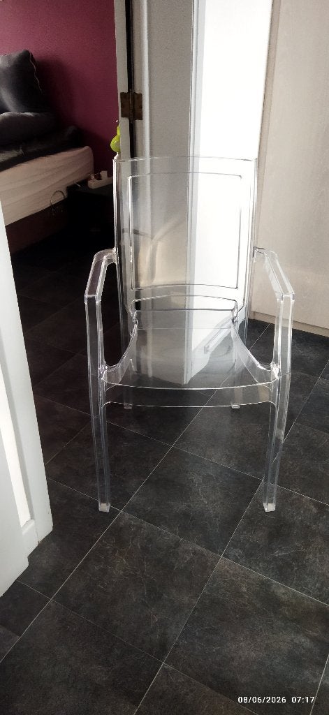 Chaises Plexy ARTHUR, Huis en Inrichting, Ophalen, Gebruikt