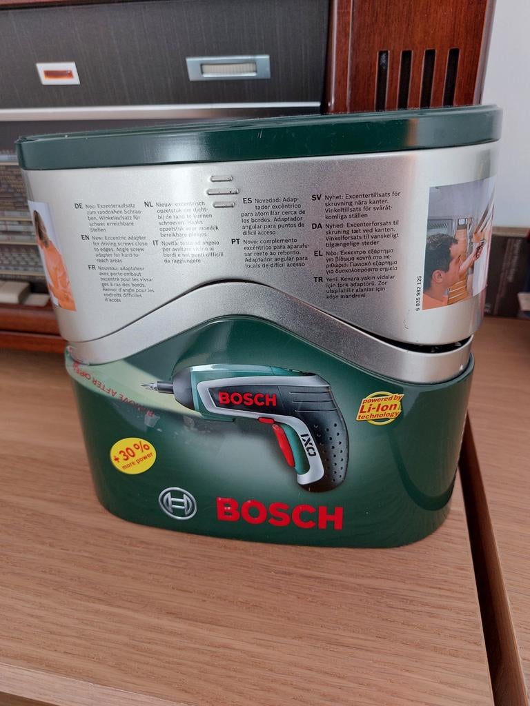 Bosch ixo nieuw, Ophalen
