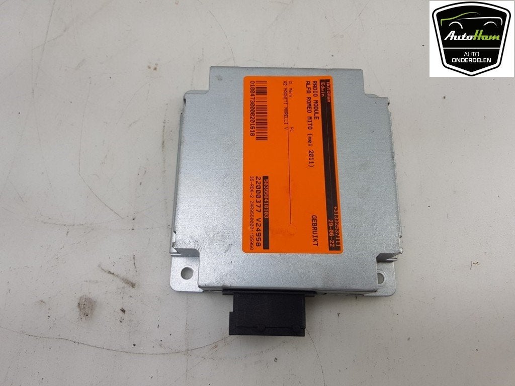 RADIOMODULE Alfa Romeo MiTo (955) (|51833517|50520764|), Gebruikt, Alfa Romeo