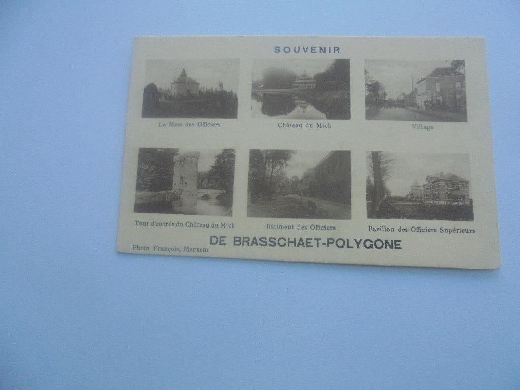 brasschaat-polygone -souvenir, Verzamelen, Postkaarten | België, Verzenden, 1920 tot 1940, Ongelopen, Antwerpen