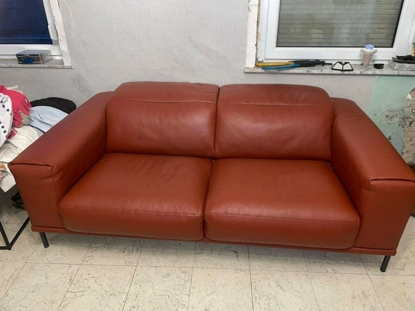 divan 2 et 3 places, Maison & Meubles, Canapés | Salons, Enlèvement, Comme neuf, Cuir