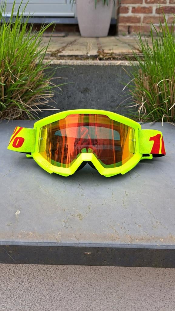 Masque casque Motocross 100%, Ophalen, S