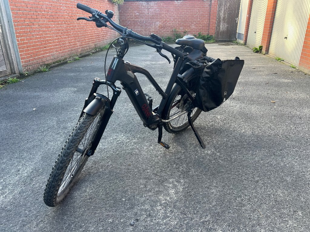 Elektrische fiets merk q2feel, Fietsen en Brommers, Zo goed als nieuw, 50 km per accu of meer, 55 tot 59 cm, Ophalen