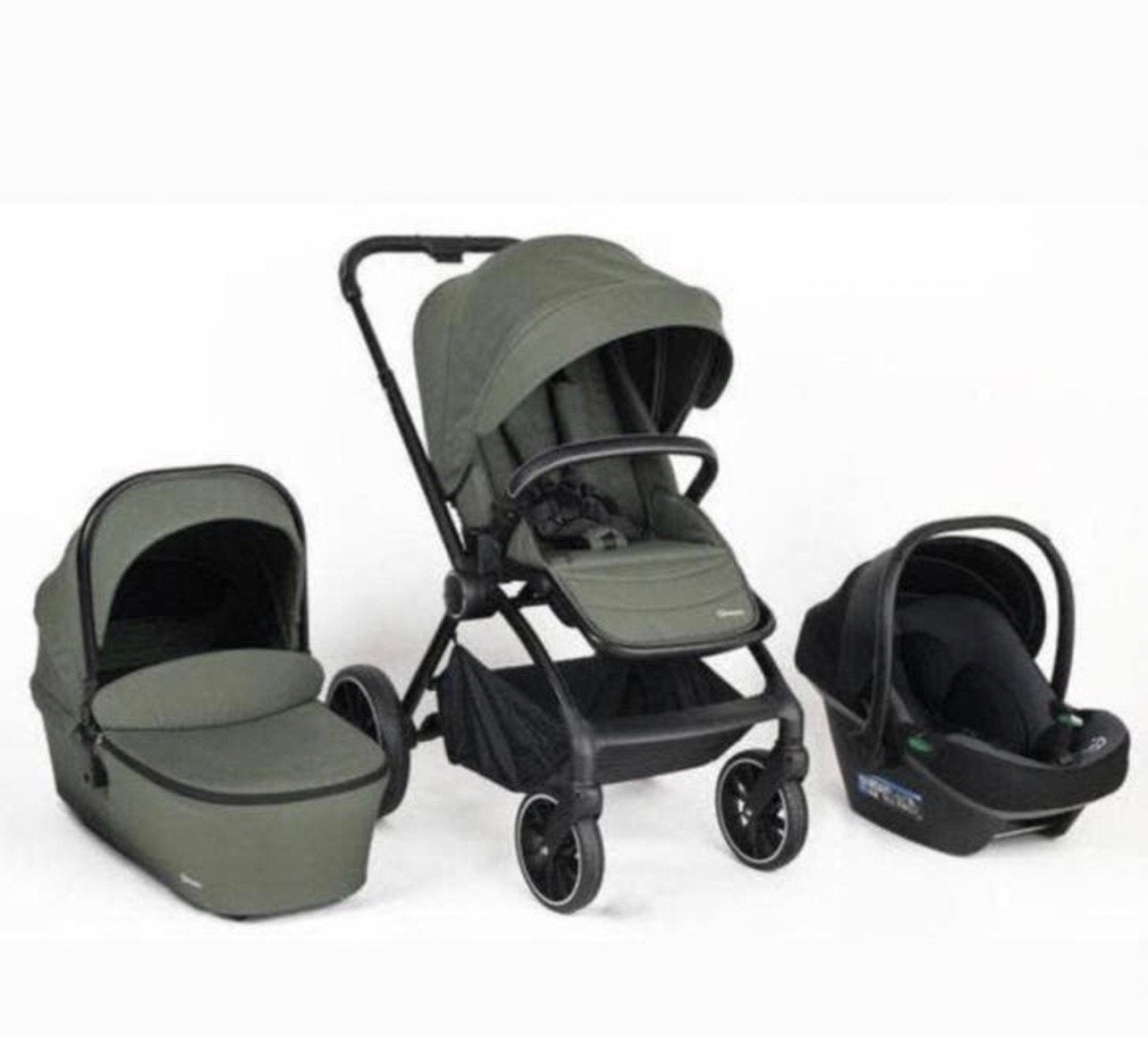 3 in 1 kinderwagen BabyGo, Ophalen, Zo goed als nieuw, Kinderwagen
