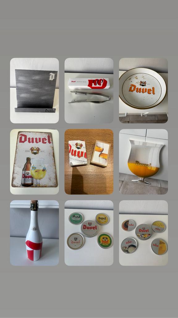 Diverse en gevarieerde DUVEL-artikelen, Verzamelen, Ophalen of Verzenden, Zo goed als nieuw, Duvel