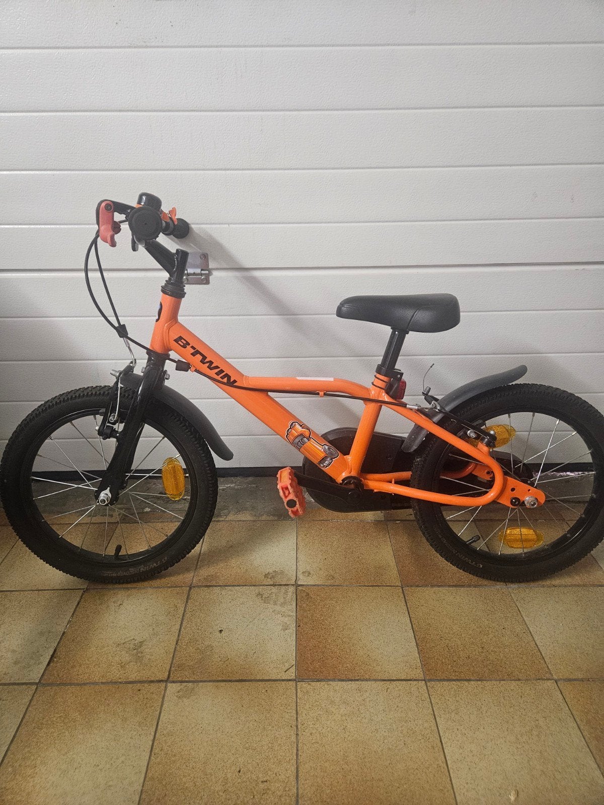Kinderfiets voor kinderen tussen 4-6 jaar, Ophalen