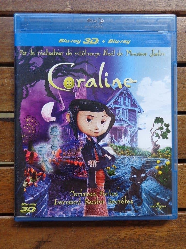 )))  Bluray 3D  Coraline  //  Animation  (((, CD & DVD, Français, Français, Enlèvement ou Envoi, Film