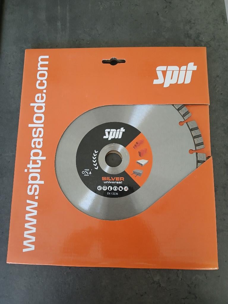SPIT universele Diamantschijf 230mm nieuw, Doe-het-zelf en Bouw, Ophalen of Verzenden, Nieuw, Haakse handslijpmachine