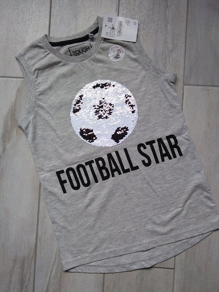 ★ M128 - Nieuw t-Shirt zonder mouwen voetbal, Ophalen of Verzenden, Nieuw, Jongen, Shirt of Longsleeve