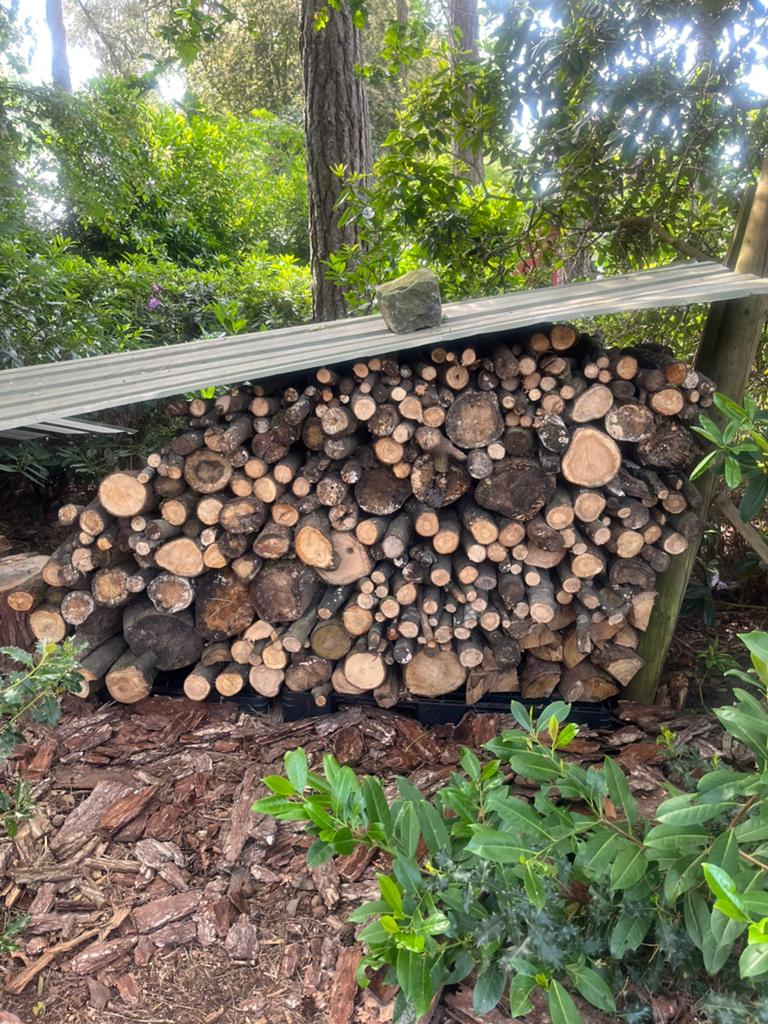 Stookhout, Tuin en Terras, Brandhout, Ophalen, Stammen