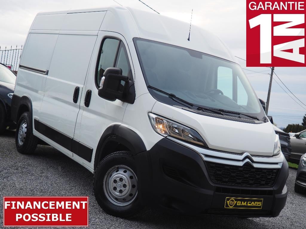 Citroen Jumper 2.2BlueHDi L2-H221%TVA-GPS-CAM-CLIM-CRUISE, Achat, Euro 6, Entreprise, Boîte manuelle