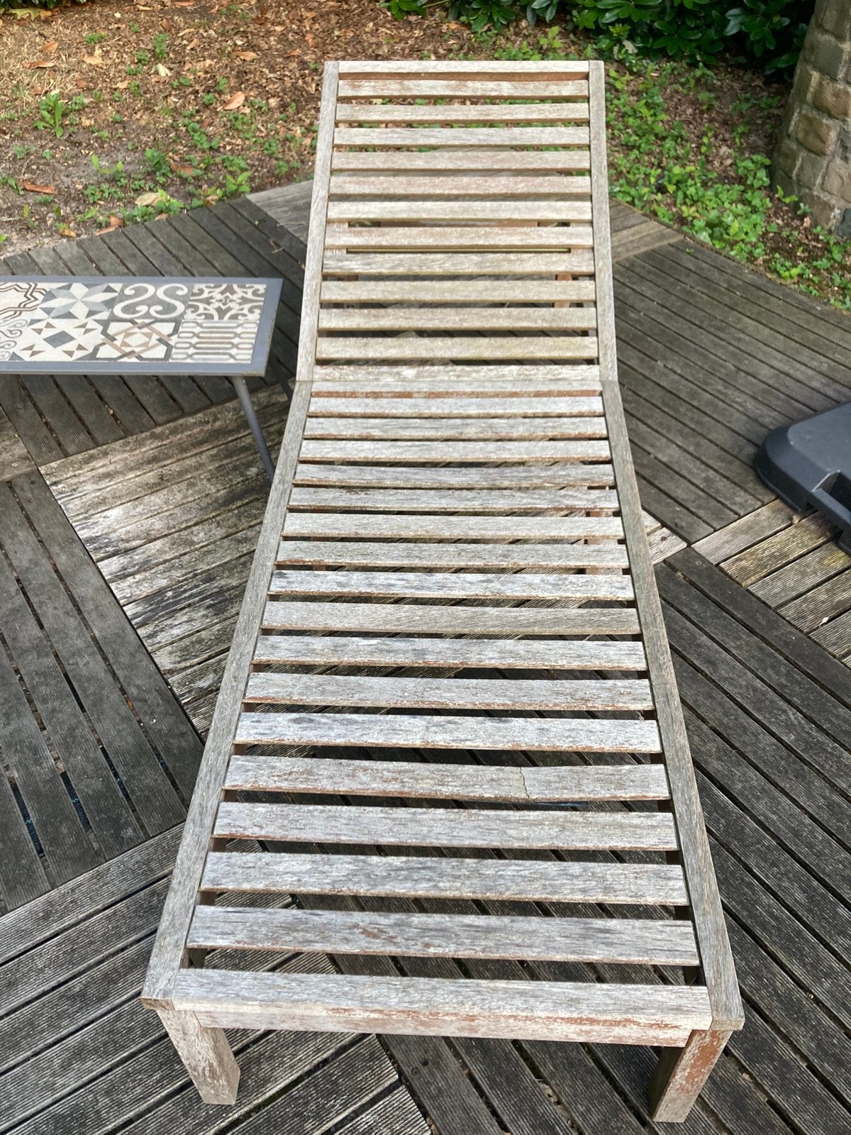 2 chaises longues en bois, Enlèvement, Utilisé, Bois