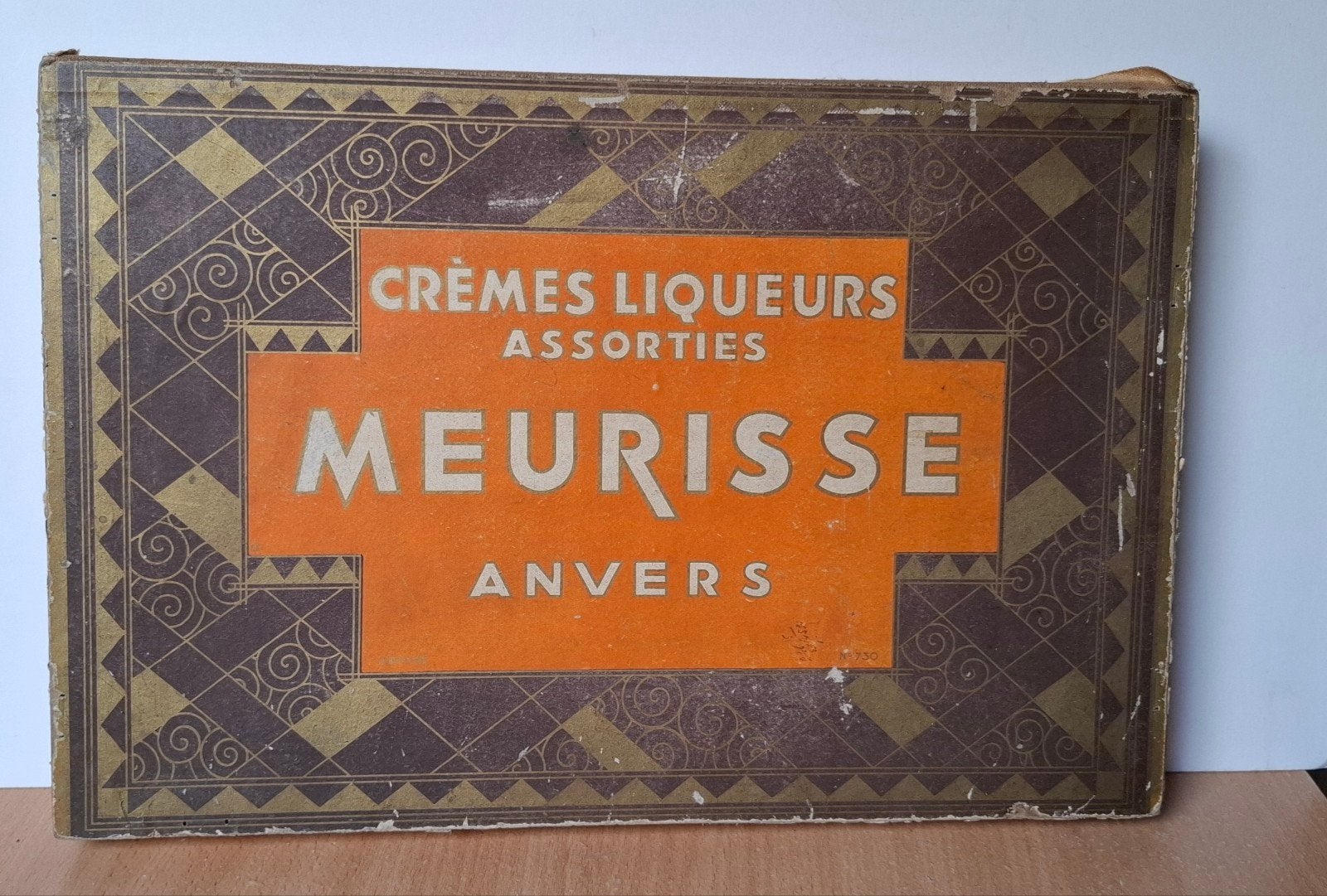 oude verpakking pralines Meurisse Antwerpen, Verzamelen, Ophalen of Verzenden, Verpakking