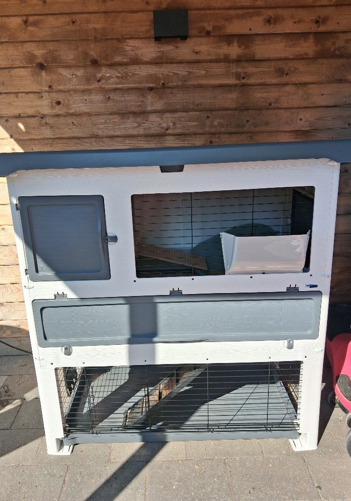 Konijnenkooi, Dieren en Toebehoren, Ophalen, 110 cm of meer, Nieuw, 90 cm of meer