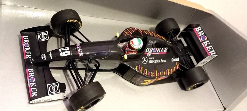 1/18 Sauber Mercedes C13 #29 A.De Cesaris Canada GP 1994, Enlèvement ou Envoi, Neuf, Voiture, MiniChamps
