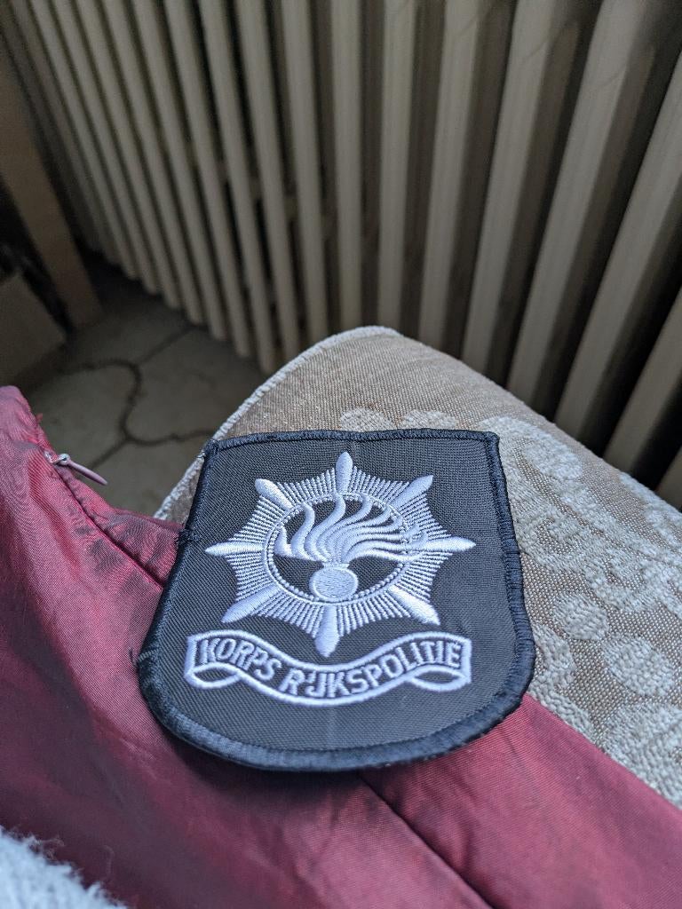 Korps rijkspolitie, Ophalen of Verzenden, Rijkswacht, Embleem of Badge