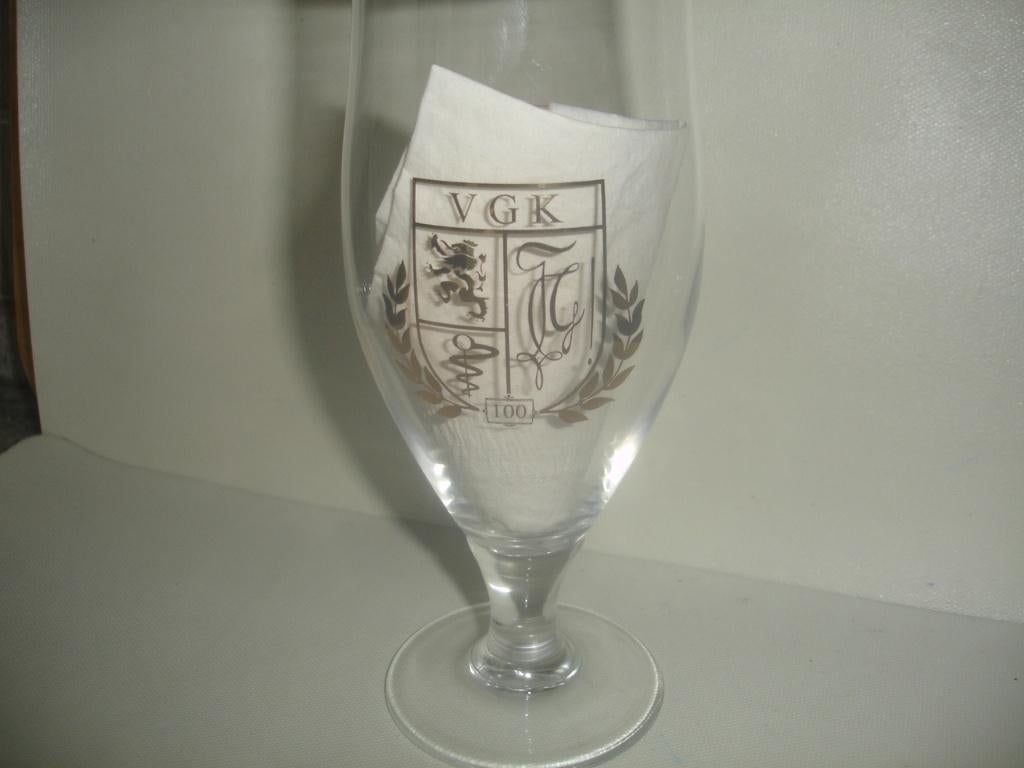 Bierglas VGK 100, 33cl, Stadsbrouwerij Gent, € 1,00, Enlèvement ou Envoi, Comme neuf, Verre à bière