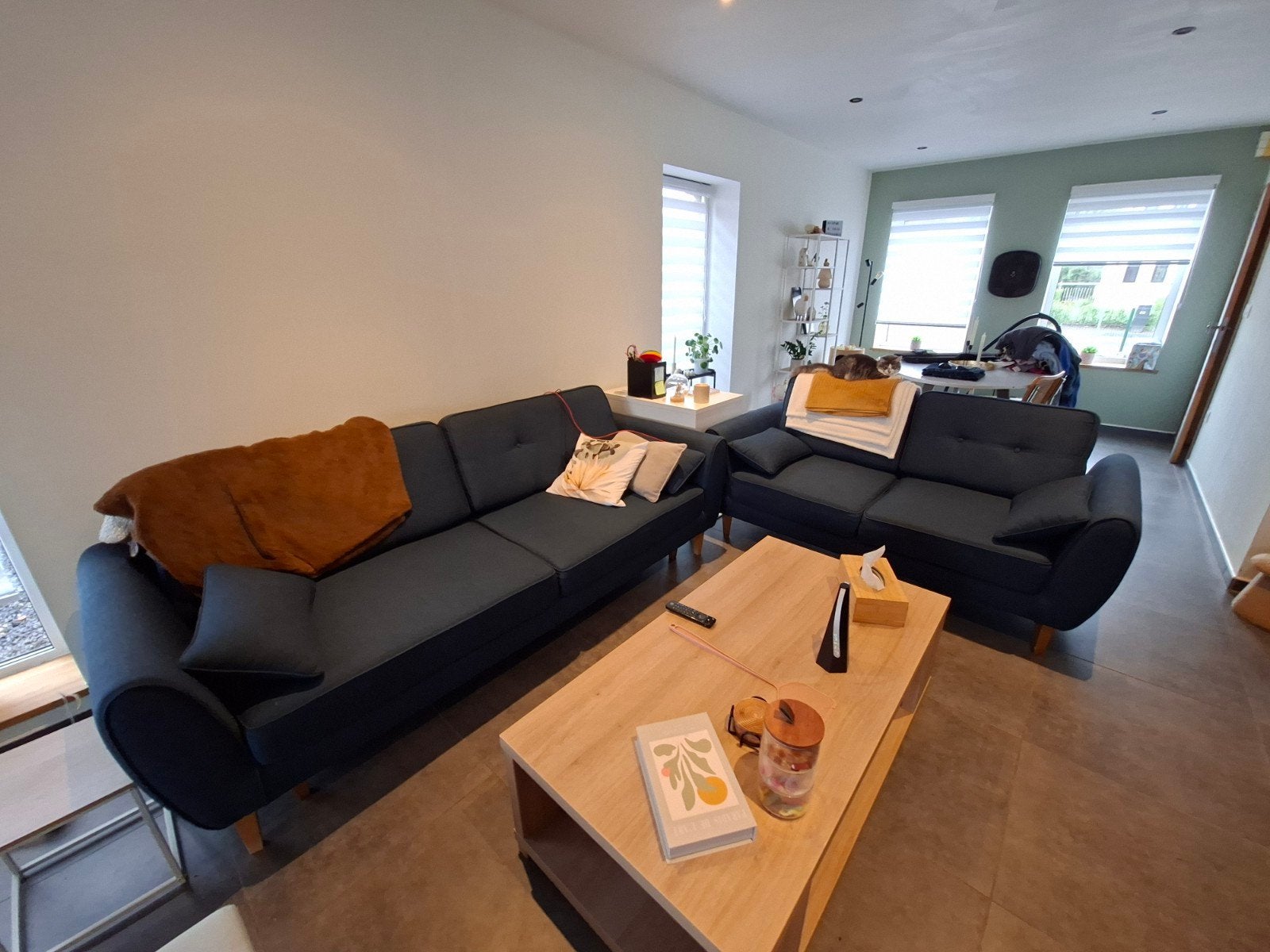 zetel met bed functie, Maison & Meubles, Enlèvement